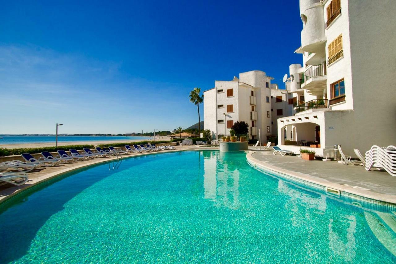 Beachfront Apartment Port de Alcudia (Mallorca) Exterior photo